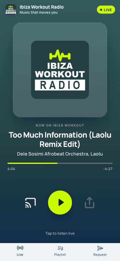 Listen to Ibiza Workout Radio